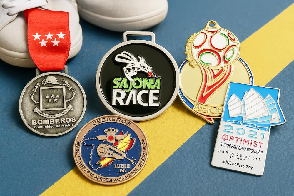 Medallas de metal personalizadas